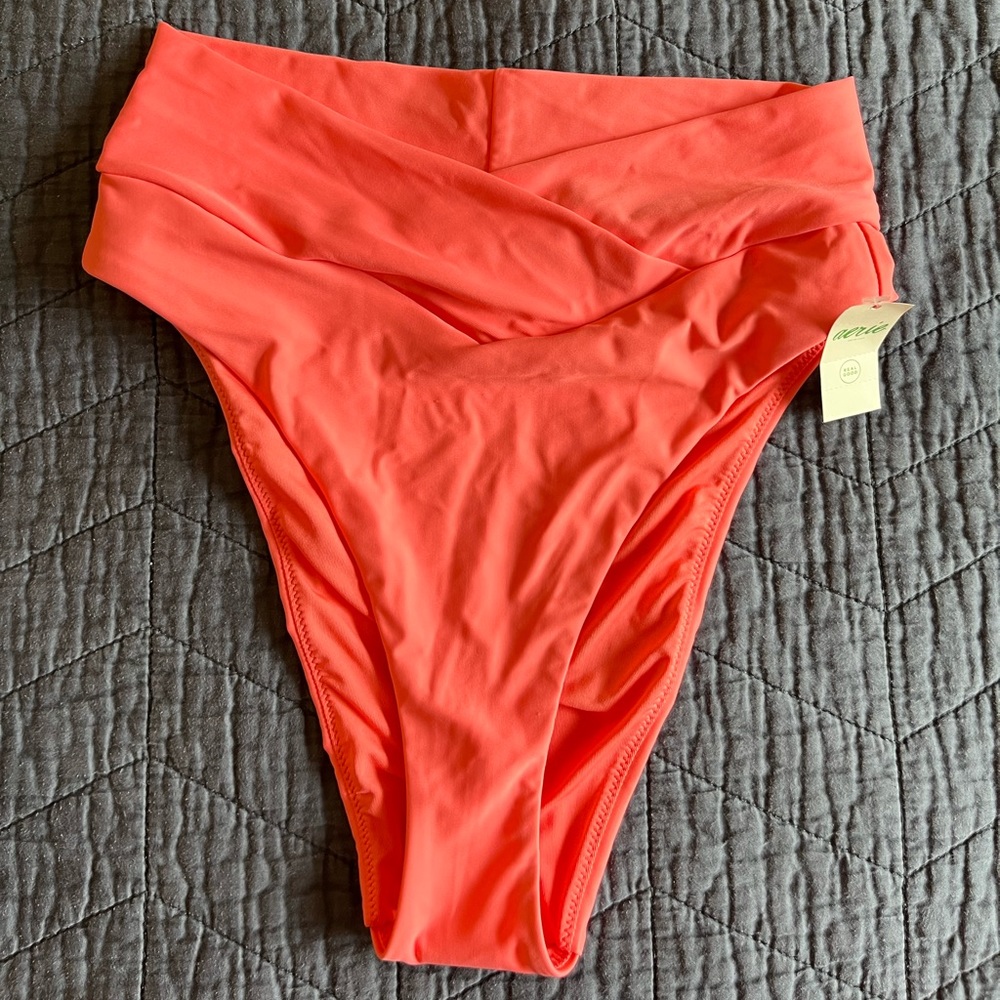 Aerie high waisted bikini bottom NWT